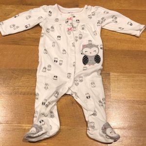 6-9m Child of Mine (by Carter’s) Owl Pjs